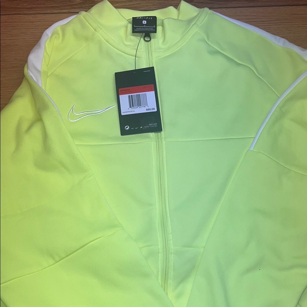 Nike Women's Neon Yellow Jacket